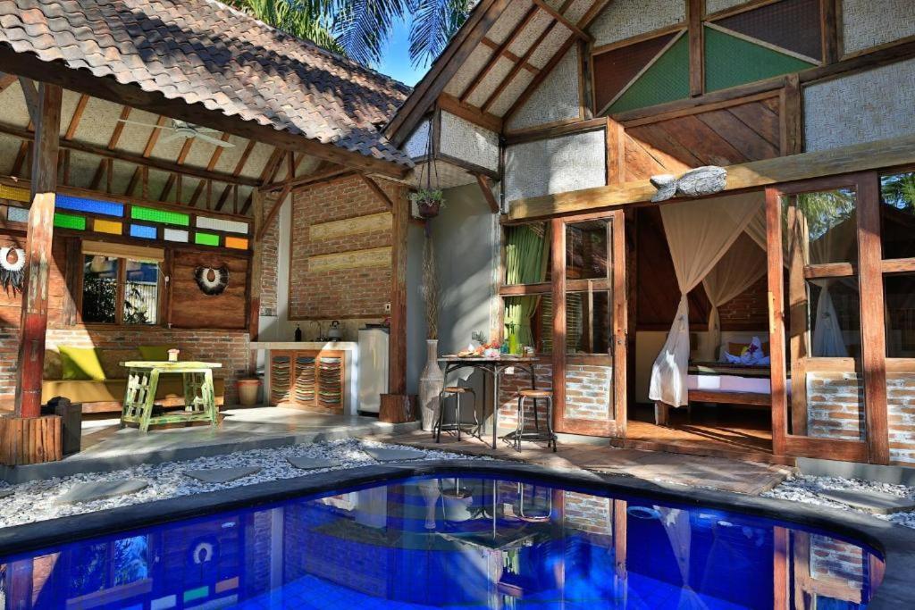 Villas SamaLama Gili Trawangan Exterior foto