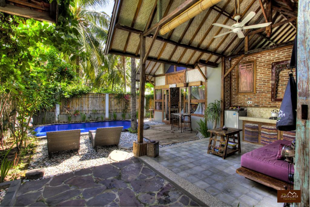 Villas SamaLama Gili Trawangan Exterior foto